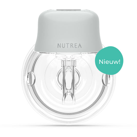 Nutrea EasyFlow – Elektrische Draadloze Borstkolf 24 mm – Handsfree Borstkolf – Oplaadbare Accu – Snelheid Aanpasbaar